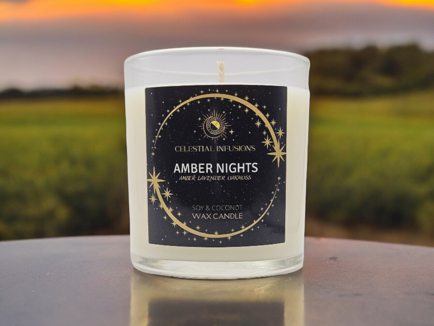 Amber nights candle (8.5oz)