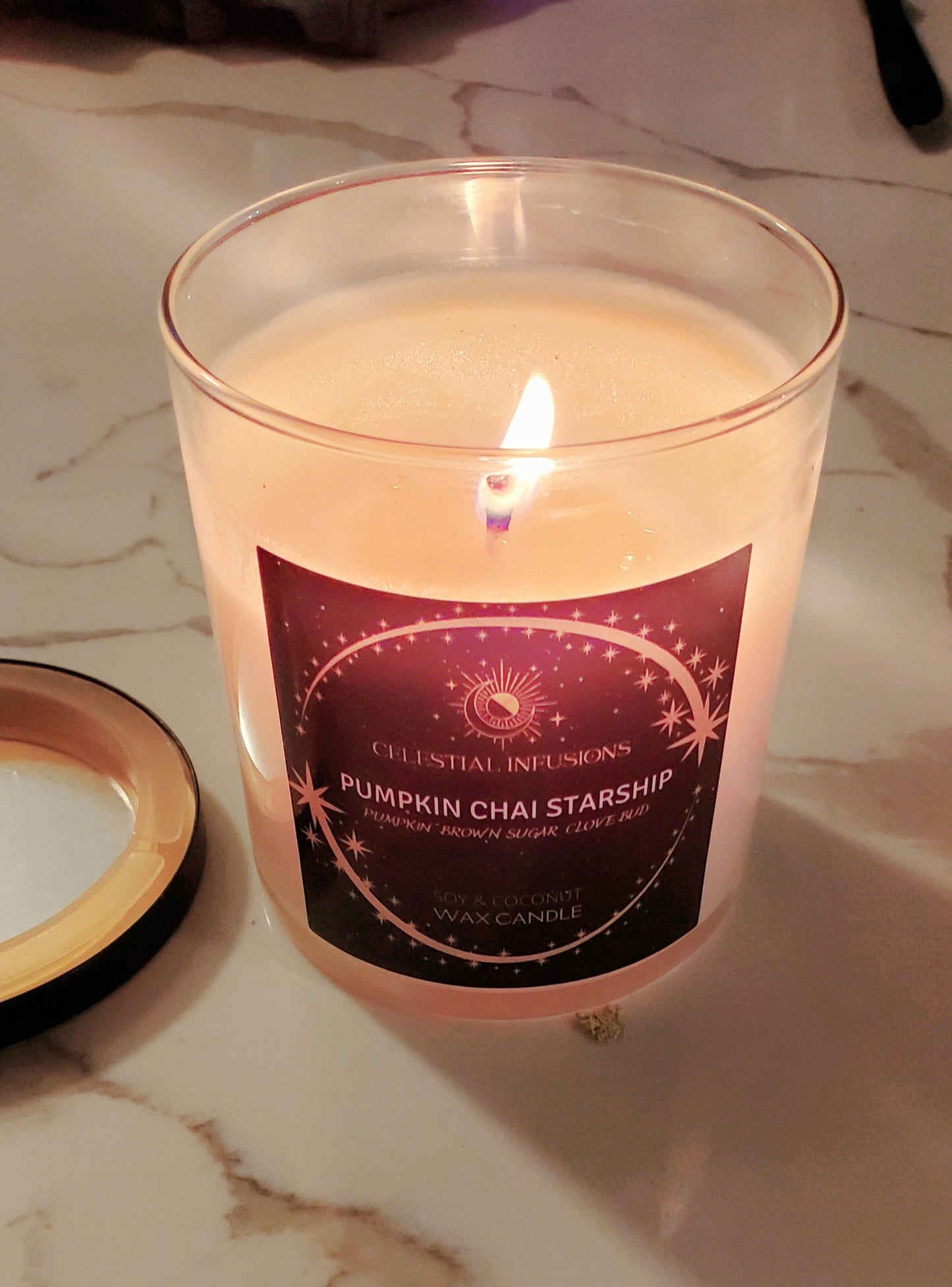 Pumpkin Chai Starship candle (8.5oz)